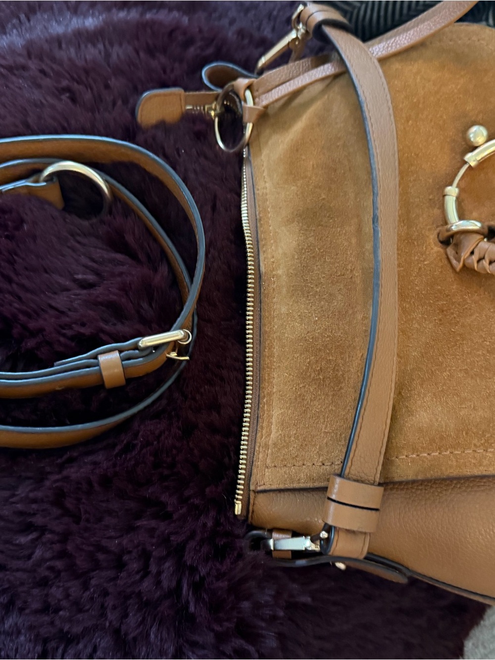 See by Chloe Suede and Leather Bag - Picture 16 of 16